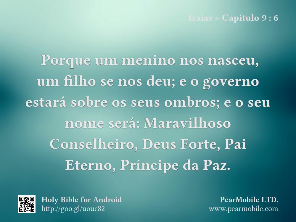 Isaías, Capítulo 9:6